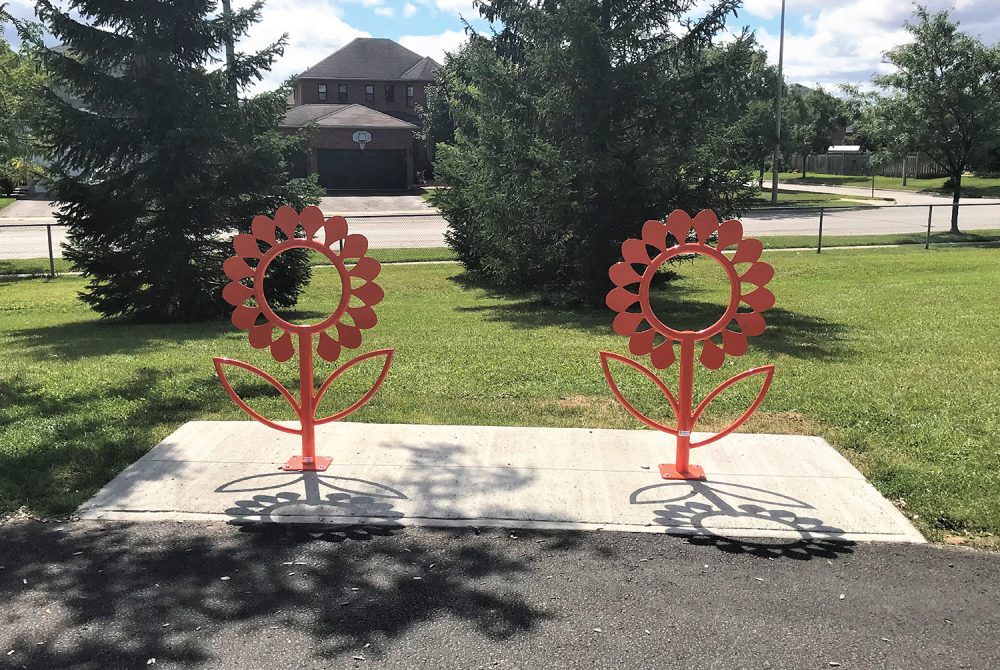 Add Personality to Your Outdoor Space with Custom Bike Racks